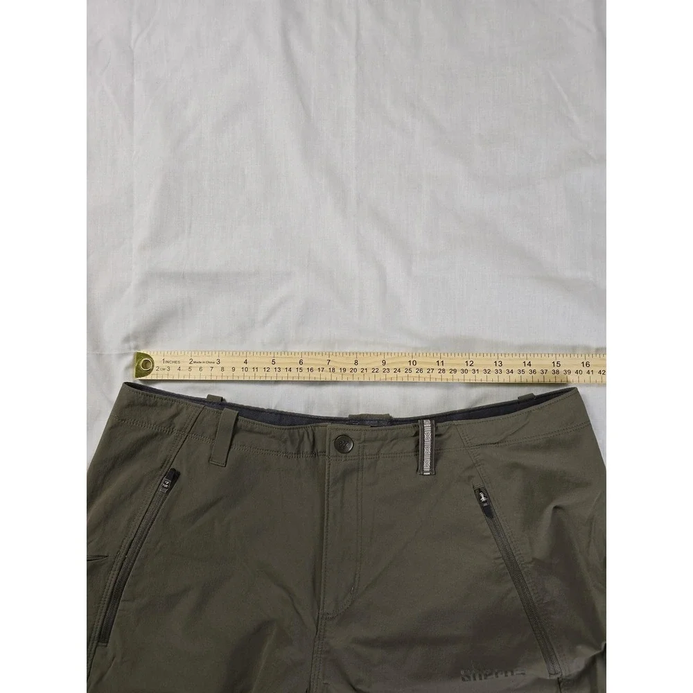 Sherpa Adventure Gear Shorts Womens 10 Green Hiking Utility‎ Quick Dry Stretch